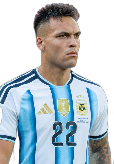 Lautaro Martínez — Foto: Bryan Berlin, CC BY-SA 4.0 (recorte), via Wikimedia Commons