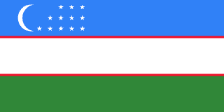 Bandeira Usbequistão